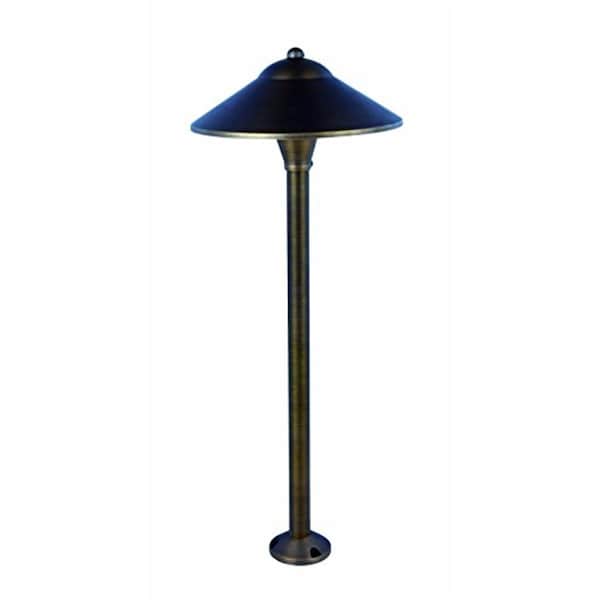 Brightlight 24 x 9 in LandscapeSpotlights Path Antique Brass BR277780 - main